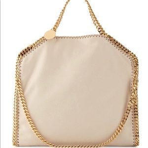 Stella McCartney Falabella Foldover Bag in Nude